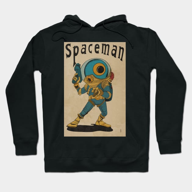 Spaceman Hoodie by IcarusPoe